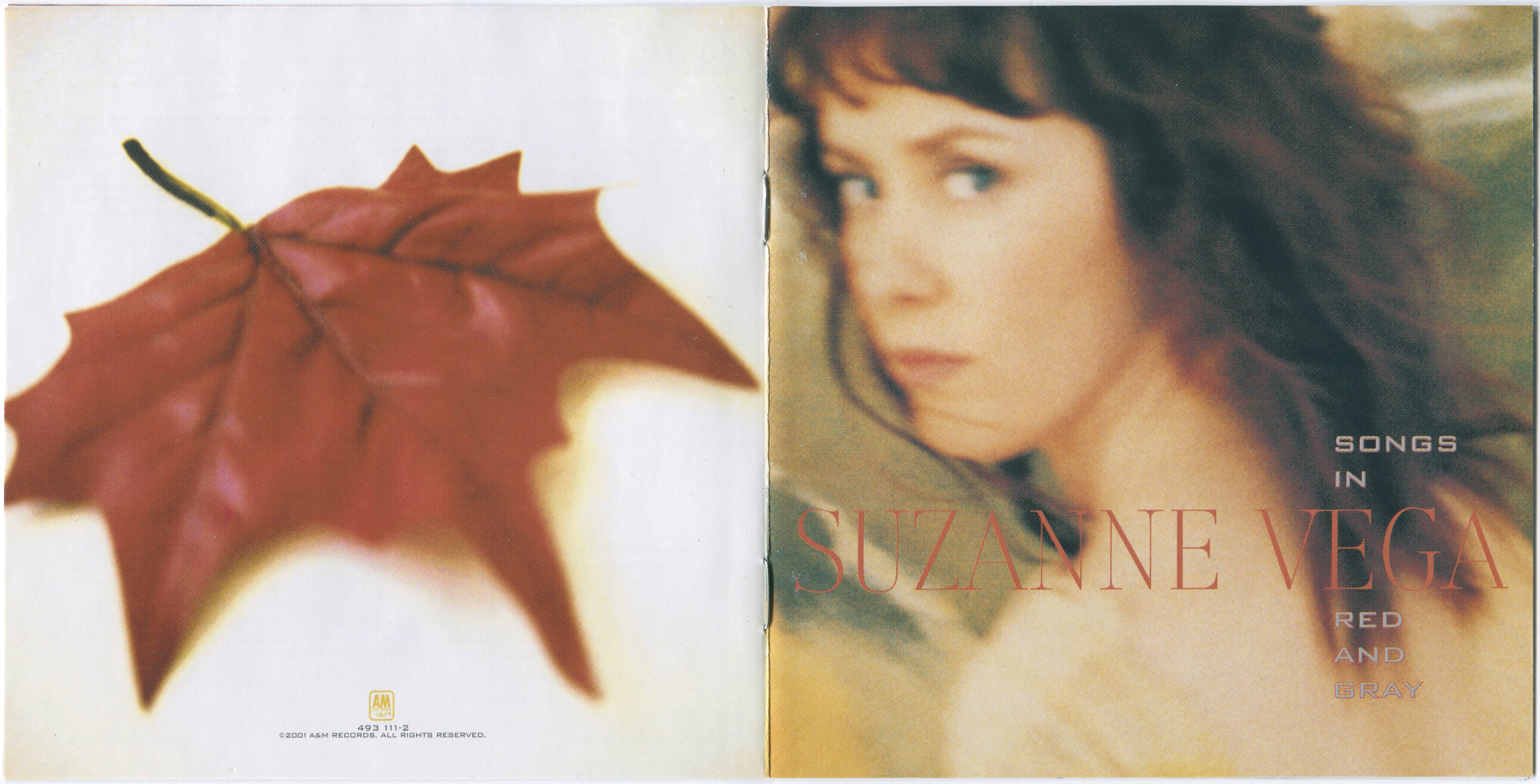 Suzanne Vega  Songs In Red And Gray : Front + in